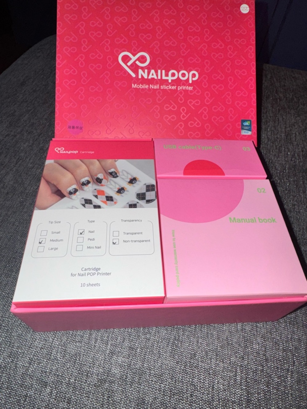 NEW!! NAILPOP Mobile Nail Sticker Printer